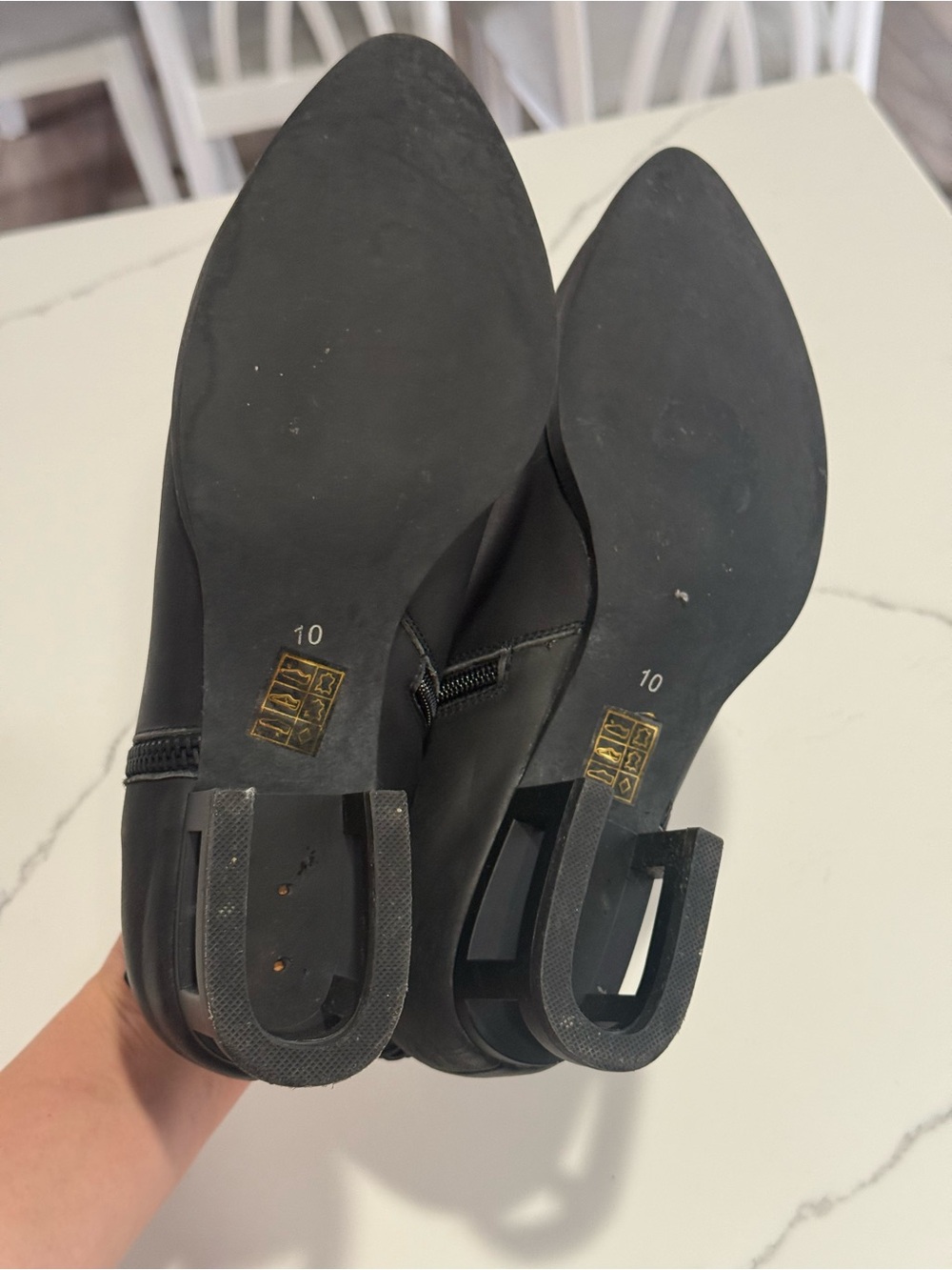 Jeffrey Campbell Black Ankle Boots US 10 - Picture 6 of 8